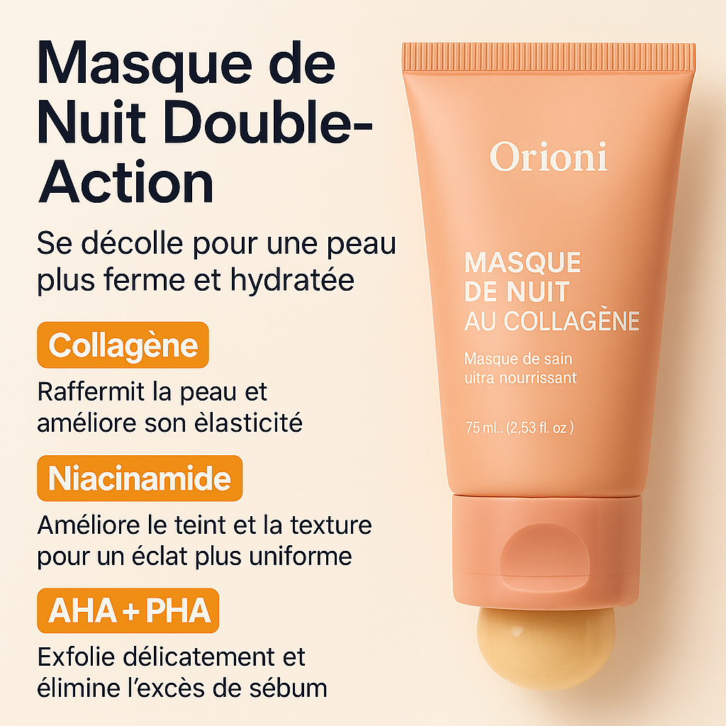 Masque de Nuit au Collagène – Orioni