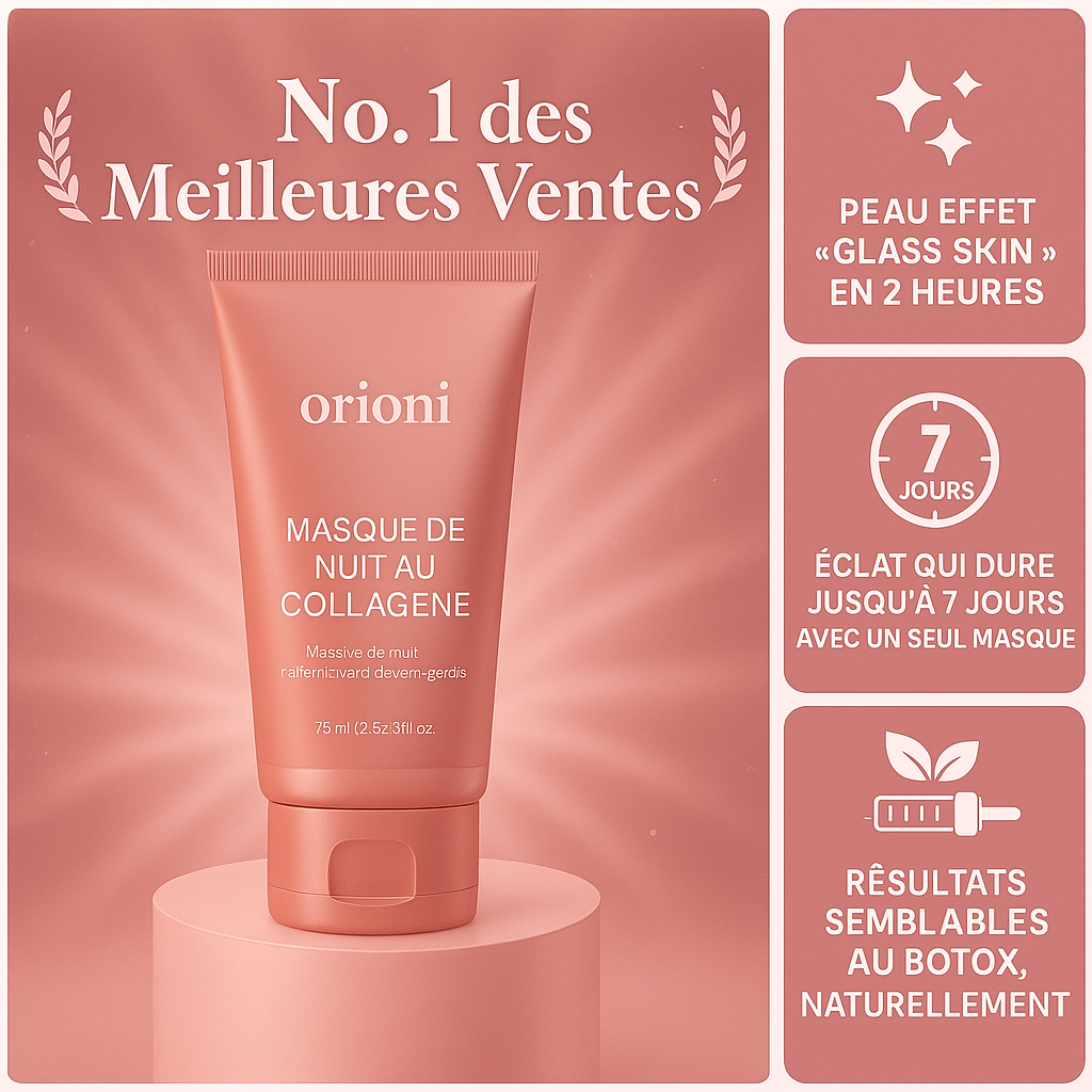 Masque de Nuit au Collagène – Orioni