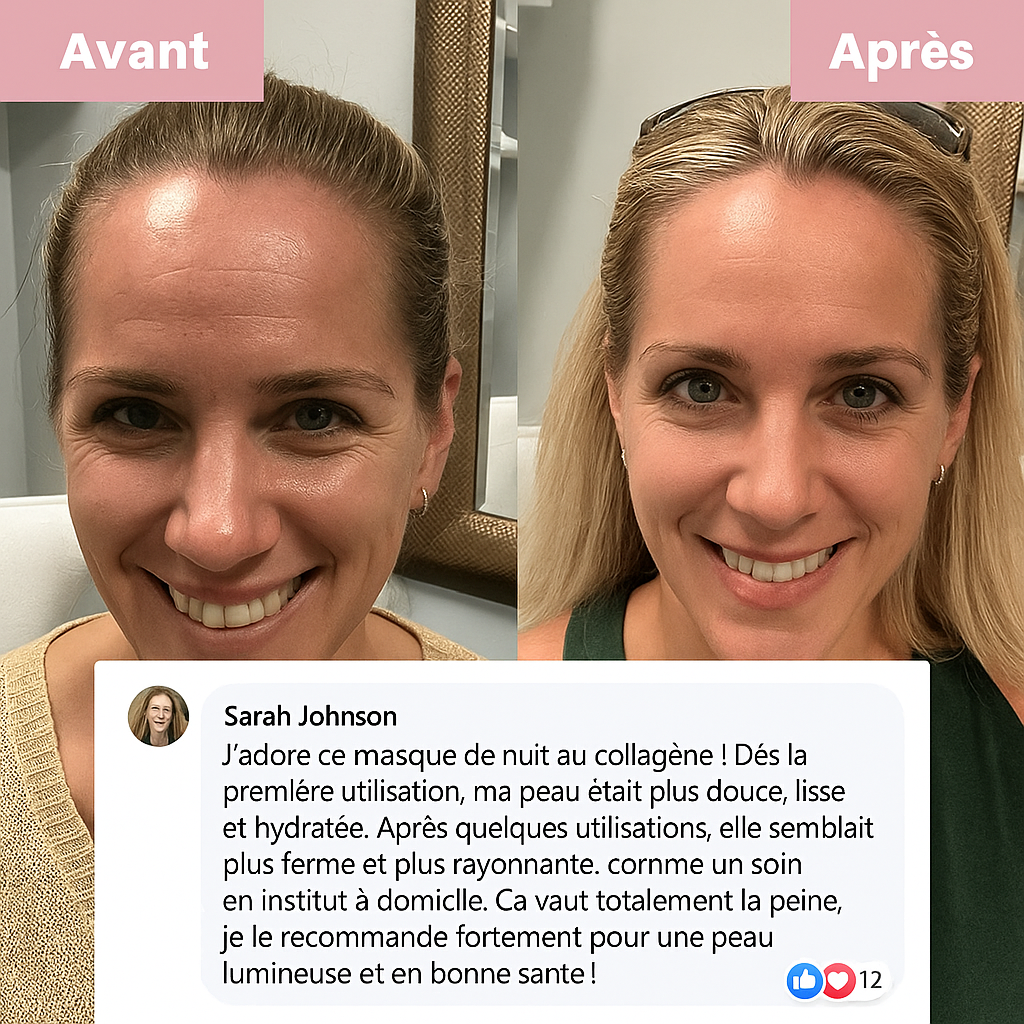 Masque de Nuit au Collagène – Orioni