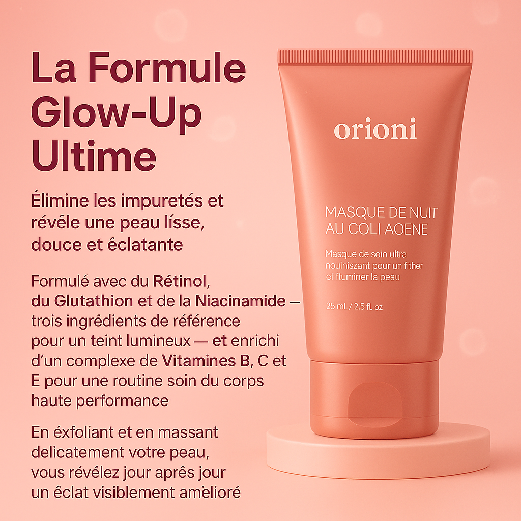 Masque de Nuit au Collagène – Orioni
